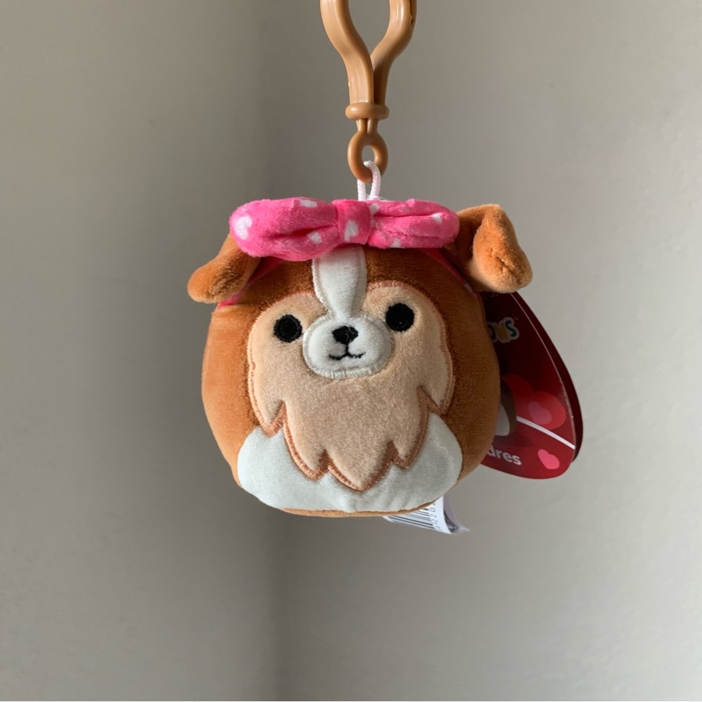 Squishmallows 3” Andres The Shelti Clip